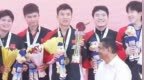 国乒男团3-0香港评分：林诗栋100分，王楚钦99分，梁靖崑98分