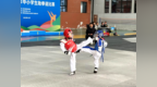 西安经开区2025年中小学生跆拳道比赛举行