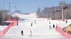全国各地的滑雪爱好者齐聚万峰通化滑雪度假区