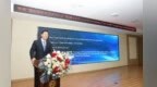 庄兆林同希腊“青年使者交流学习计划” 代表团团长康斯坦丁诺斯教授举行会谈