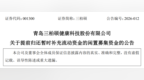 青岛三柏硕：提前归还1.5亿元暂时补充流动资金的闲置募集资金