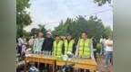 曲阜市退役军人志愿者开展高考护航志愿服务活动