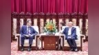 林武会见出席第七届跨国公司领导人青岛峰会外宾代表