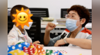 捐献造血干细胞后　他带着书香与温暖重返病房