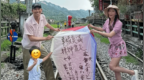 林志玲两年前铁轨放天灯遭举报 经纪人表态愿意配合缴纳罚金