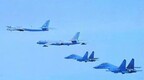解放军歼-16与俄图-95同框照首次公布