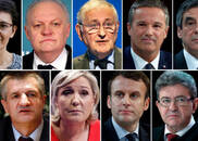 法国大选候选人名单正式出炉 2女9男大战打响