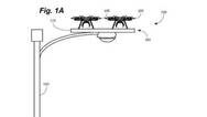 送货充电两不误 亚马逊送货无人机将在街灯上充电