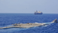 美媒：美军建成可向加沙运送人道援助物资的浮动码头