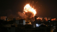 以色列南部一处军事基地突发军火爆炸 2人重伤