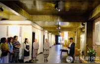 松风水月，崇州白塔寺举办北京隆德园观音造像艺术展