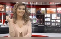 阿尔巴尼亚电视台女主播惹争议，西装内搭空气出镜