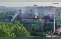 河南大学大礼堂房顶基本坍塌，起火原因初判！最新现场画面公布