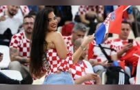 28岁克罗地亚女球迷闪耀欧洲杯，充满热情，卡塔尔惹争议后更红了