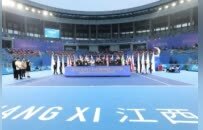 WTA2024江西網球公開賽舉行首輪比賽 九江籍運動員鄭嫵雙亮相