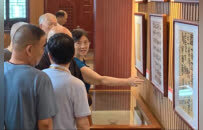 翰墨抒写家国情 禅韵礼赞新时代——昌鉴法师爱国诗偈书法巡回展启幕