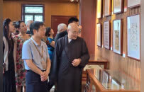 翰墨抒写家国情 禅韵礼赞新时代——昌鉴法师爱国诗偈书法巡回展启幕