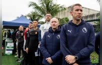 2025中英职业足球青训交流会在海口启幕