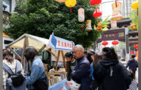 诗仙遇红楼 书香满古巷！2026金陵旧书市集今日熙南里盛大开市