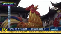 上海城隍庙年味浓 赏灯走九曲桥成习俗