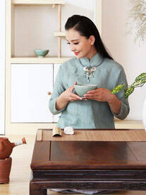 “槿汐”孙茜写真变古典美人