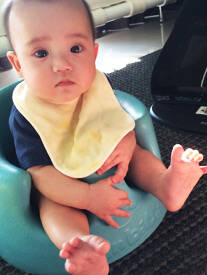 梁静茹儿子大眼呆萌