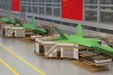 歼-35脉动生产线曝光
