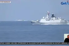 菲最强战舰遭中国海军围堵