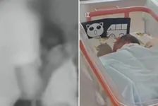婴儿遭月嫂粗暴对待
