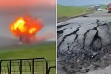 内蒙古一硝酸铵运输车爆炸