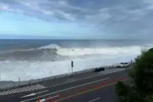 台风“巴威”来袭