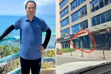 绿化工人留遗言后坠亡