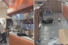 武汉一老字号店铺遭打砸