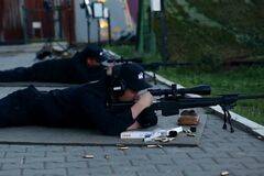 中国特警赴俄试用T5000狙击枪