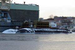 越南购俄第5艘基洛级潜艇下水