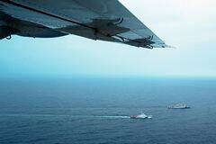 水上飞机首次参加西沙联合巡航