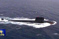 091核潜艇结束亚丁湾巡航