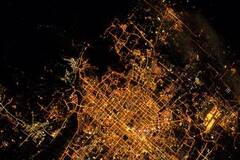 宇航员从太空看北京、通州、燕郊……