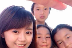 川大美女硕士大山支教当老师