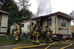 外国消防队的一次救援行动