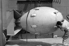 美军原子弹轰炸日本工作准备照