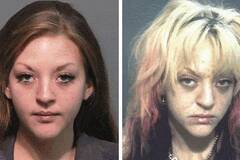 一组吸毒者面容变化照