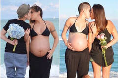 相继怀孕的一对女同性恋