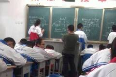 山东一老师课堂绳拴学生