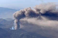 日本最大活火山喷发