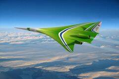 美下一代超音速概念机设计科幻