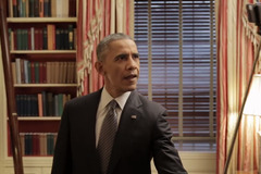 奥巴马为做宣传大玩自拍