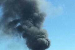 迈阿密一架飞机坠毁现场