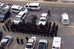 广东：逾千警力清剿毒村现场