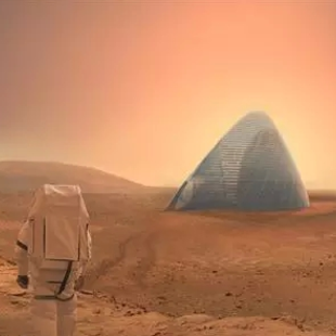 最早逃离地球的人将在火星房子栖居